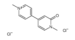 1-methyl-4-(1-methylpyridin-1-ium-4-yl)pyridin-2-one,dichloride结构式