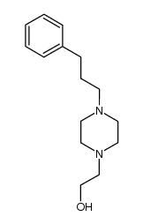 4-(3-phenyl-propyl)-1-piperazineethanol结构式