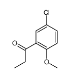 1-(5-chloro-2-methoxyphenyl)propan-1-one Structure