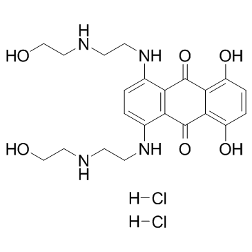 Mitoxantrone 2HCl Structure