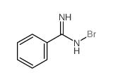 Benzenecarboximidamide,N-bromo- Structure