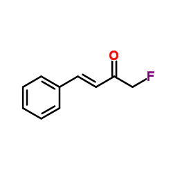 3-Buten-2-one,1-fluoro-4-phenyl- Structure