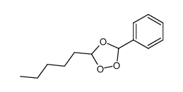 5-pentyl-3-phenyl-1,2,4-trioxolan结构式