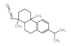 Phenanthrene,1,2,3,4,4a,9,10,10a-octahydro-1-isocyanato-1,4a-dimethyl-7-(1-methylethyl)-结构式