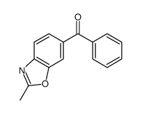 2-methyl-6-benzoxazol-1-yl phenyl ketone结构式