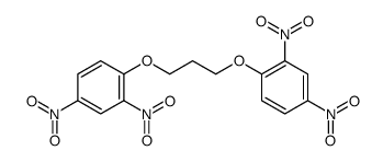 1,1'-[propane-1,3-diylbis(oxy)]bis[2,4-dinitrobenzene]结构式