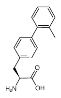 L-2-AMINO-3-(3'-METHYL-BIPHENYL-4-YL)-PROPIONIC ACID结构式