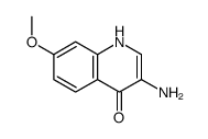 4-Quinolinol,3-amino-7-methoxy-(9CI) picture