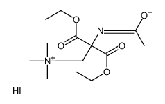 (2-ACETYLAMINO-2,2-BIS-ETHOXYCARBONYL-ETHYL)-TRIMETHYL-AMMONIUM IODIDE picture