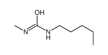 1-methyl-3-pentylurea Structure