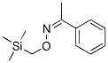 1-Phenylethanone O-(trimethylsilylmethyl)oxime structure