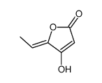 5-ethylidene-4-hydroxyfuran-2-one结构式