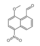 8-methoxy-5-nitronaphthalene-1-carbaldehyde Structure