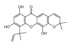 macluraxanthone Structure