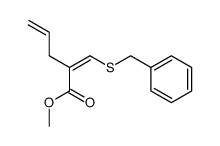 methyl (Z)-2-((benzylthio)methylene)pent-4-enoate Structure