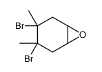 3,4-dibromo-3,4-dimethyl-7-oxabicyclo[4.1.0]heptane Structure