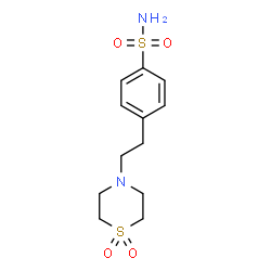 4-[2-(1,1-DIOXO-1LAMBDA6,4-THIAZINAN-4-YL)ETHYL]BENZENESULFONAMIDE图片