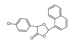 (2R,5R)-5-(4-chlorophenyl)-2-naphthalen-1-yl-1,3-dioxolan-4-one Structure