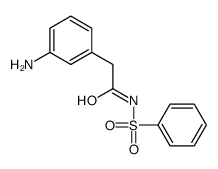 N-[2-(3-AMINO-PHENYL)-ACETYL]-BENZENESULFONAMIDE picture