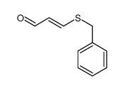 3-benzylsulfanylprop-2-enal Structure