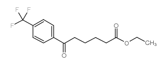 ETHYL 6-OXO-6-(4-TRIFLUOROMETHYLPHENYL)HEXANOATE Structure