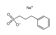 sodium 3-phenylpropane-1-sulfonate Structure