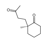 (S)-2-methyl-2-(3-oxobutyl)-cyclohexanone Structure