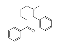 5-[benzyl(methyl)amino]-1-phenylpentan-1-one结构式