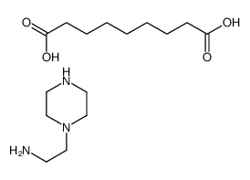 azelaic acid, compound with piperazine-1-ethylamine Structure