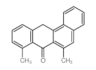 6,8-dimethyl-12H-benzo[a]anthracen-7-one Structure