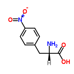 4-Nitro-3-phenyl-L-alanine Structure