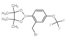 2-(溴甲基)-4-(三氟甲氧基)苯硼酸,频哪醇酯图片