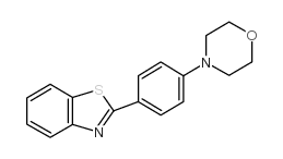 2-(4-Morpholin-4-yl-phenyl)-benzothiazole Structure