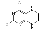 2,4-Dichloro-5,6,7,8-tetrahydropteridine structure