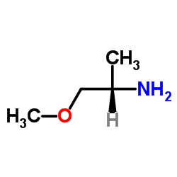 (S)-(+)-1-甲氧基-2-丙胺结构式