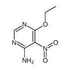 6-ethoxy-5-nitro-pyrimidin-4-ylamine结构式