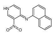 N-naphthalen-1-yl-3-nitropyridin-4-amine Structure