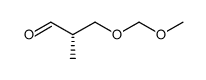 (S)-3-methoxymethoxy-2-methylpropanal结构式