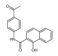 N-(4-acetylphenyl)-1-hydroxynaphthalene-2-carboxamide Structure