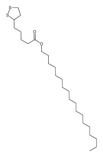 octadecyl 5-(dithiolan-3-yl)pentanoate Structure