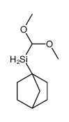 4-bicyclo[2.2.1]heptanyl(dimethoxymethyl)silane结构式