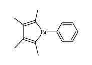 1-phenyl-2,3,4,5-tetramethylbismole Structure