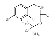 tert-Butyl (6-bromo-2-chloropyridin-3-yl)-methylcarbamate picture