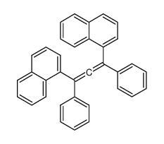 1-(3-naphthalen-1-yl-1,3-diphenylpropa-1,2-dienyl)naphthalene结构式