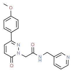 2-[3-(4-methoxyphenyl)-6-oxopyridazin-1(6H)-yl]-N-(pyridin-3-ylmethyl)acetamide picture