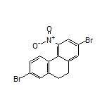 2,7-二溴-4-硝基-9,10-二氢菲结构式