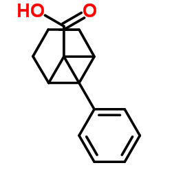 7-PHENYL-TRICYCLO[4.1.0.0(2,7)]HEPTANE-1-CARBOXYLIC ACID Structure