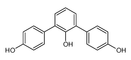 2,6-bis(4-hydroxyphenyl)phenol结构式