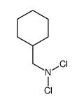 N,N-dichloro-1-cyclohexylmethanamine结构式