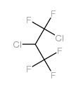 1,2-dichloro-1,1,3,3,3-pentafluoropropane structure